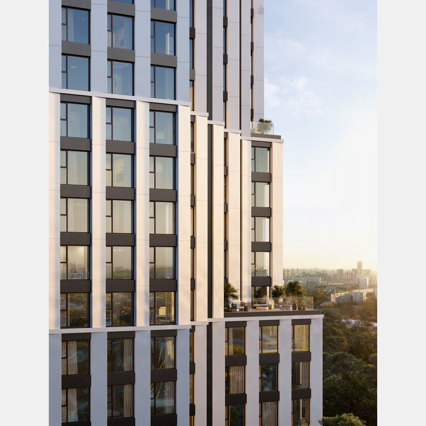 2-к. квартира, 80,1 м², 2/44 эт.