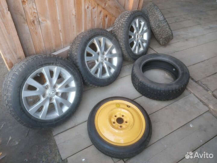 Диски с резиной r16 мазда 3