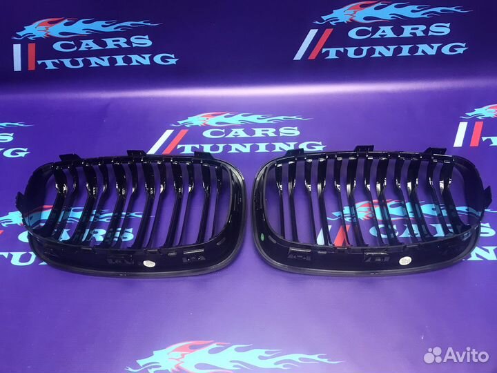 Решетка радиатора BMW F20 до рест глянец