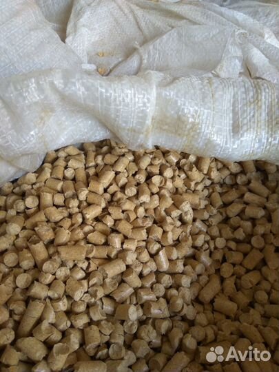 Древесные гранулы наполнитель