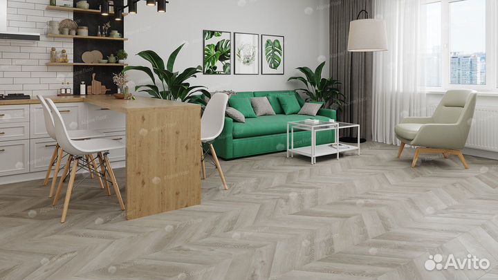 ECO 18-1 Дуб Фантазия Alpine Floor Chevron