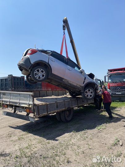 Opel Antara 2.4 AT, 2007, битый, 370 000 км