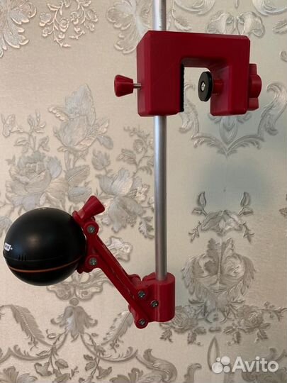 Доработаное крепление к лодке пвх Deeper pro+