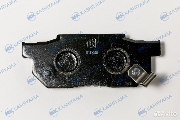 Колодки тормозные дисковые передние D5019MH MK