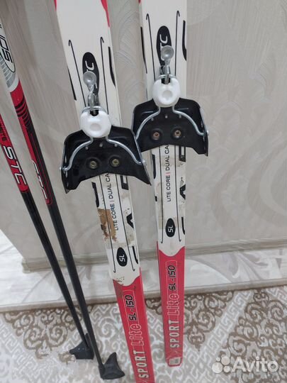 Беговые лыжи 150 с ботинками