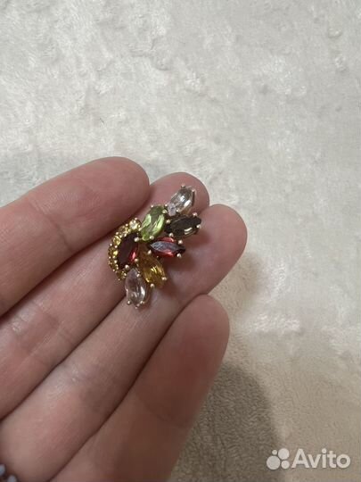 Серьги с натуральными камнями