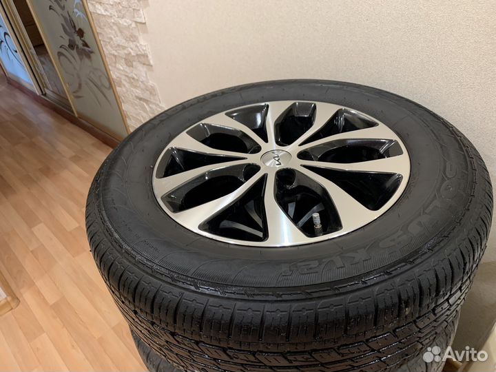 Оригинальные Диски Kia Sorento с резиной r17