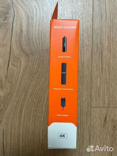 Тв-адаптер Xiaomi Mi TV Stick 4K HDR, черный