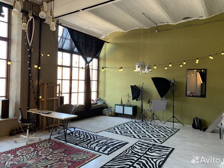 Аренда лофта с панорамными окнами