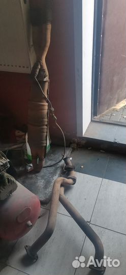 Глушитель катализатор от Гелендвагена