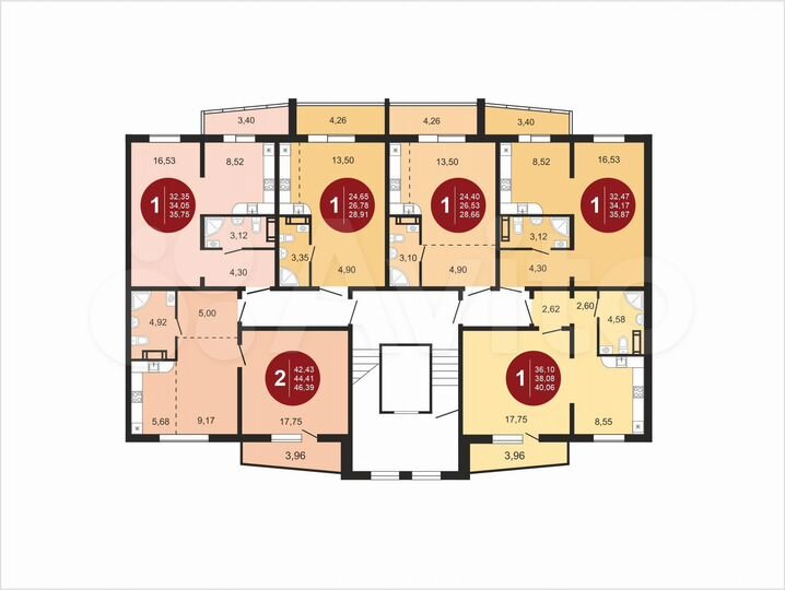 Квартира-студия, 28,9 м², 3/11 эт.