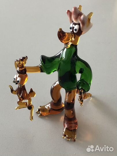Ну погоди СССР. Фигурка. Цветное стекло