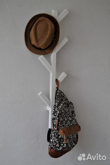Вешалка настенная в стиле 