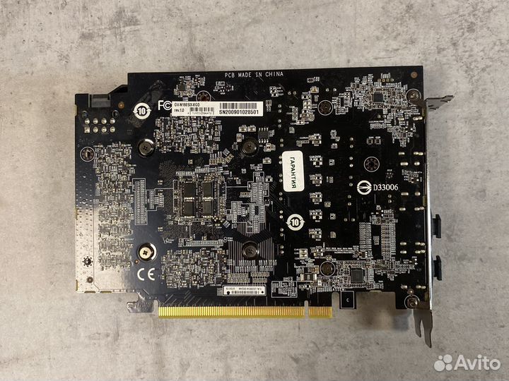 Видеокарта gtx 1660 super 6gb Gigabyte