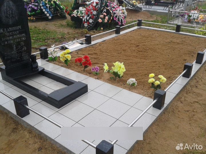 Благоустройство могил