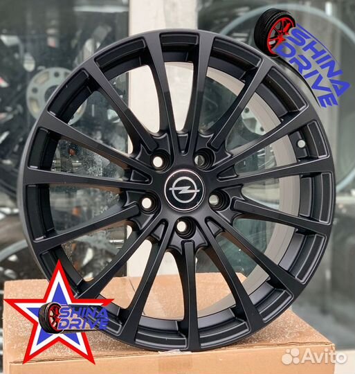 Диски GM R17 5x115 Chevrolet Opel Black Matt