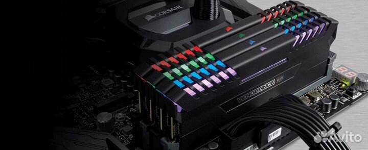 Оперативная память Corsair Vengeance RGB 16GB DDR4