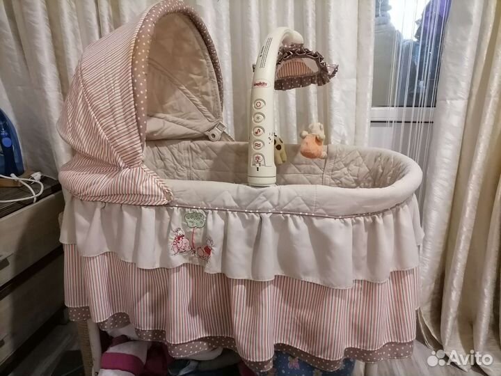 Коляска люлька для новорожденных бу