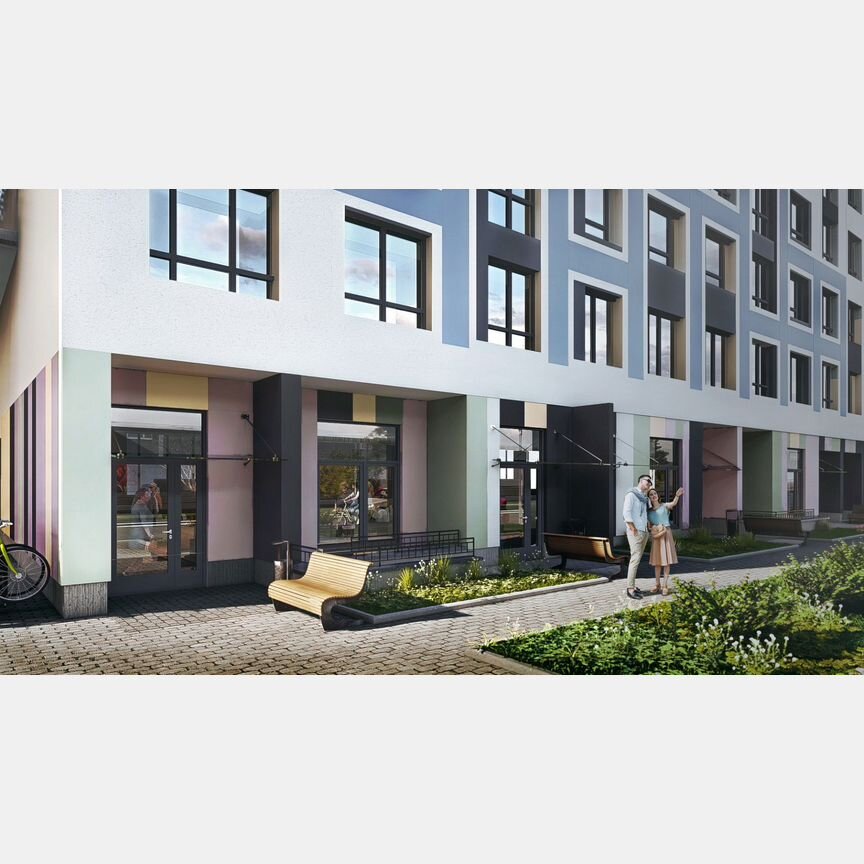 3-к. квартира, 68,6 м², 16/22 эт.