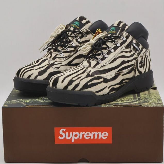 Ботинки Supreme x Timberland Zebra