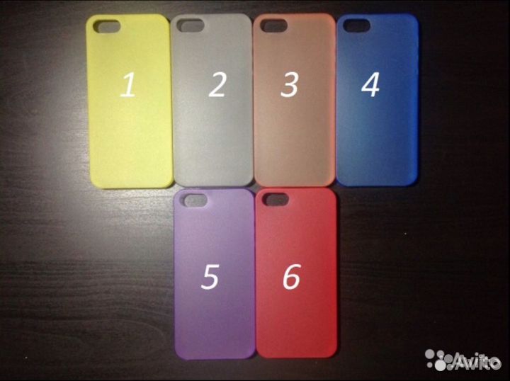 Чехлы для iPhone 5/5S/5SE (новые)