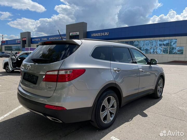 Hyundai Grand Santa Fe 2.2 AT, 2014, 128 000 км