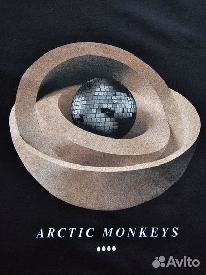 Футболка Мерч Тура Arctic Monkeys оригинал L-M