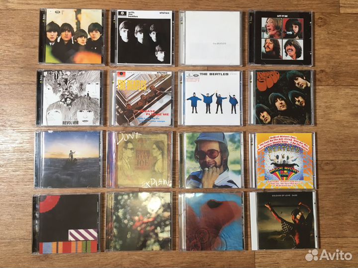 Cd диски Beatles, Pink Floyd, Sade