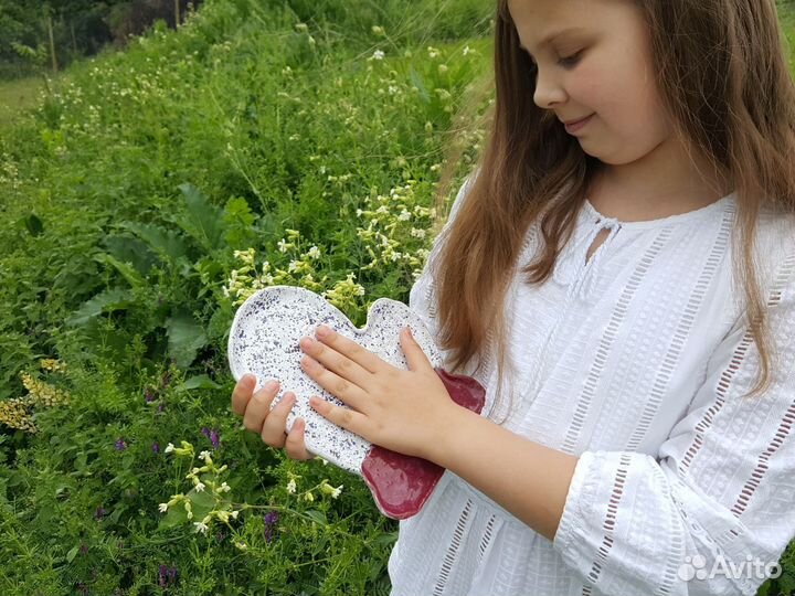 Тарелка ручной работы 