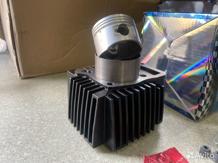 Цпг Alpha 125к, тюнинг на 110к, ф54, п13мм, чугун