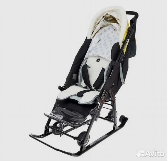 Детские санки коляска