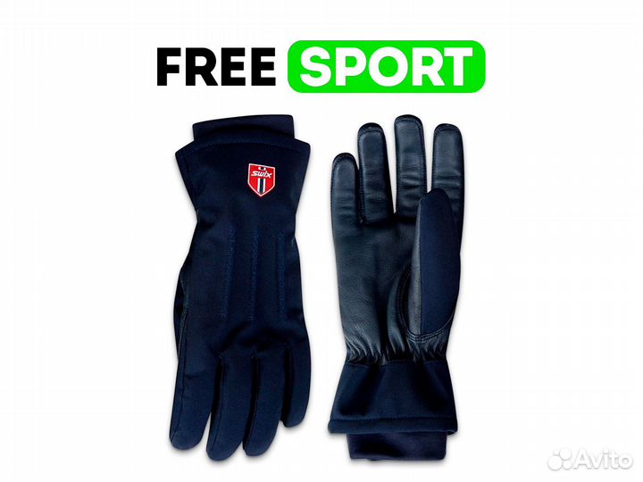 Перчатки Swix Blizzard темно-синий