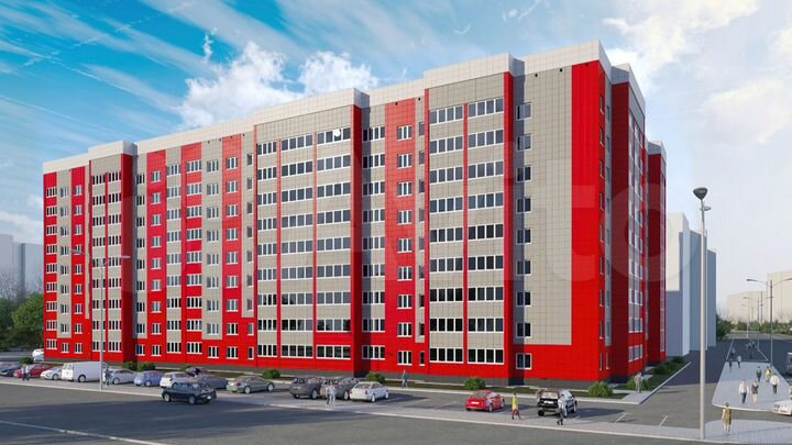 Квартира-студия, 29,6 м², 2/9 эт.