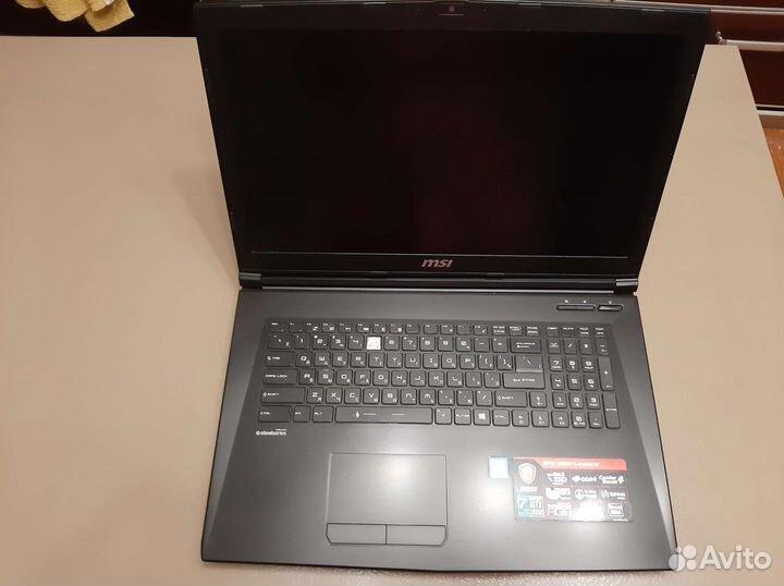 Игровой ноутбук msi