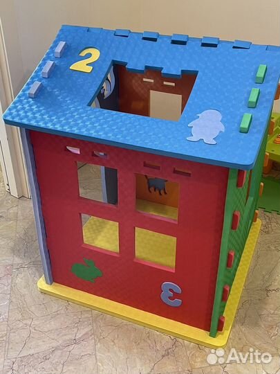 Детский игровой домик пластиковый eva