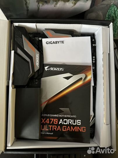 Материнская плата aorus x470 ultra gaming