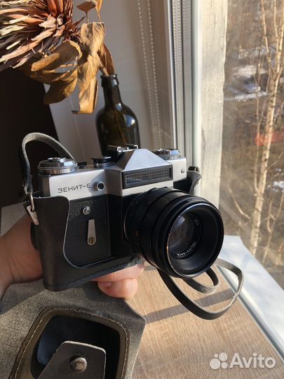 Фотоаппарат Zenit-E в идеальном состоянии