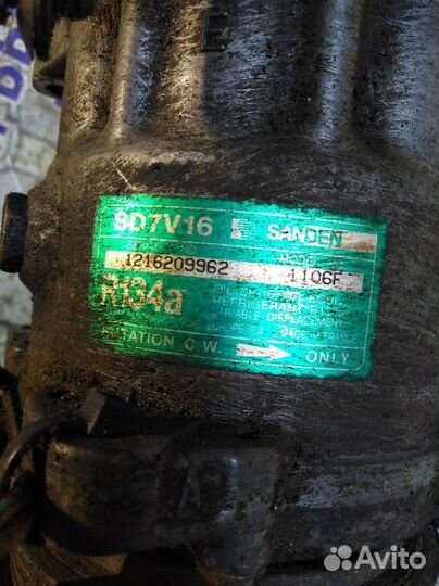 Компрессор кондиционера Peugeot 406