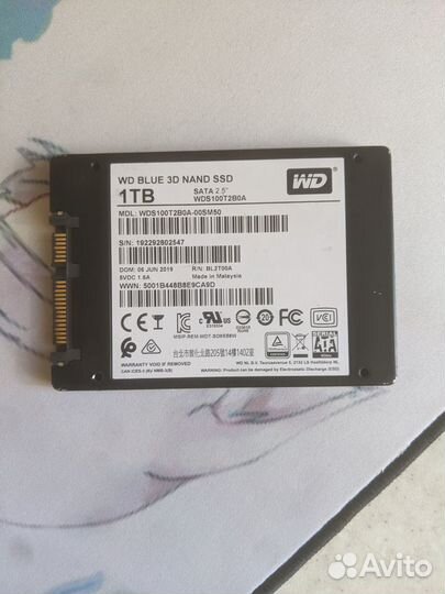 Ssd wd blue 1tb