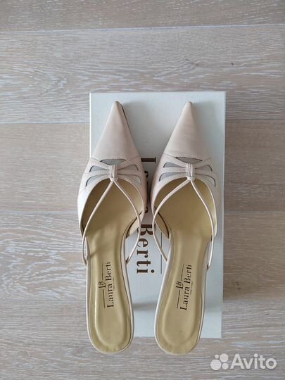 Стильные итальянские мюли бренд