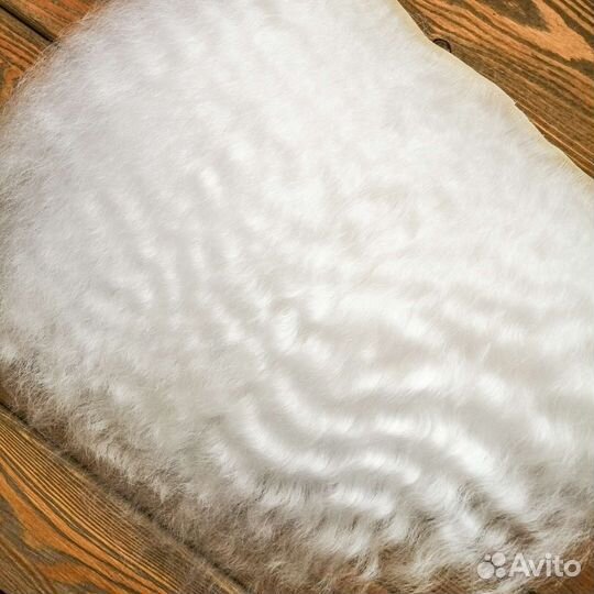 Шкурка ангорской козы. Волосы для кукол
