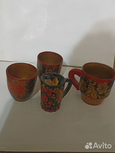 Посуда хохлома