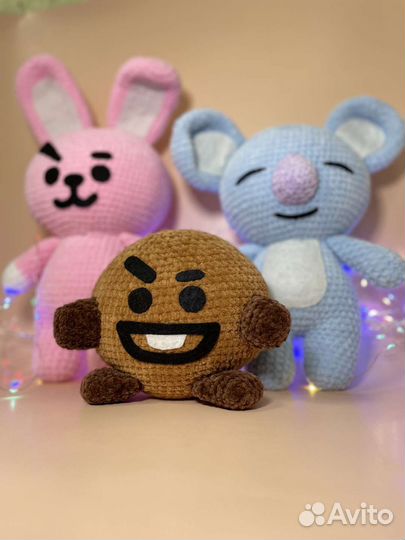 Плюшевая игрушка Shooky (Шуки) bt21 bts