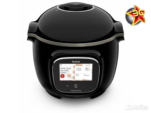 Мультиварка-скороварка Tefal Cook4me Touch CY912832