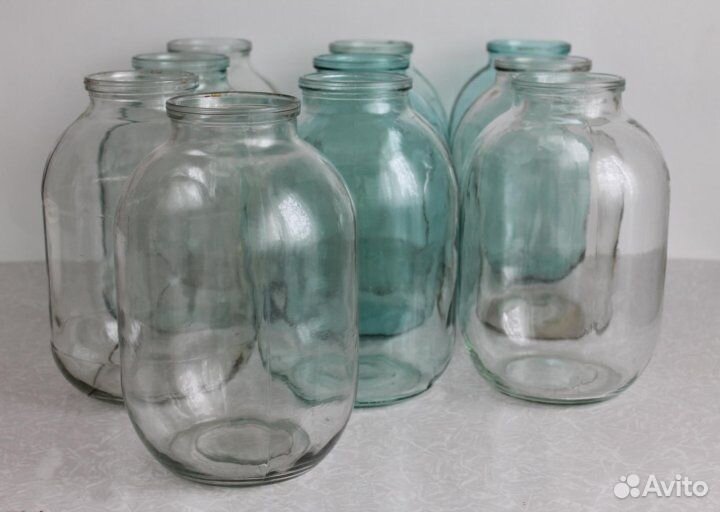 Банки стеклянные 3 литра бу