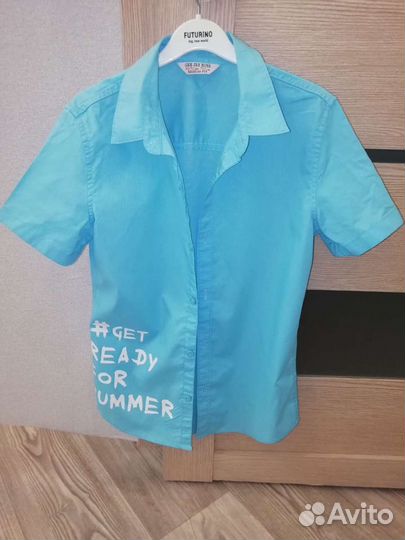 Рубашка для мальчика 10-12 лет