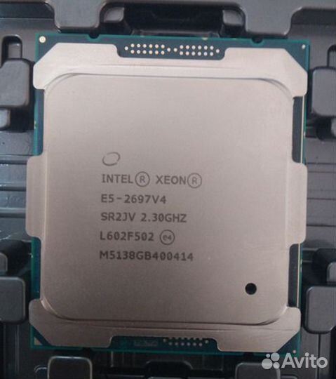 Intel Xeon e5-2697v4 18 Ядер 2.3GHz 145W 45MB