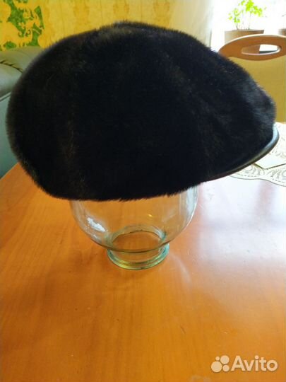 Меховая мужская кепка 58