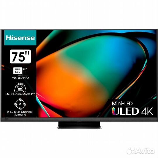 Телевизор Hisense 75U8KQ новый гарантия