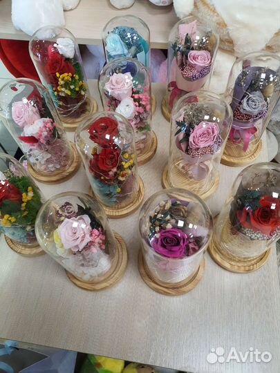 Роза в колбе оптом